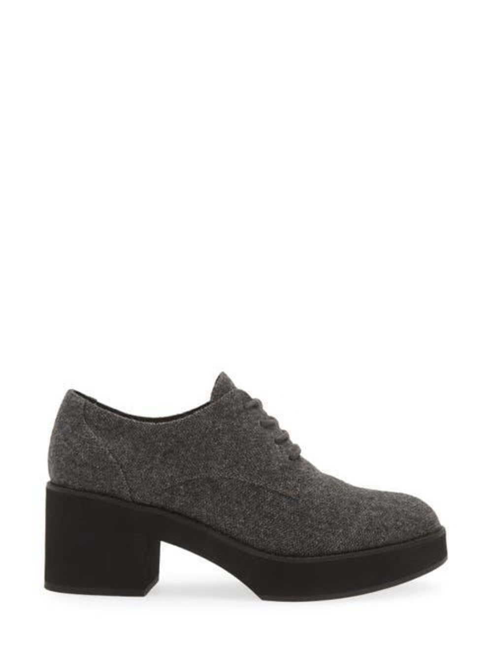 Eileen Fisher Judd Derby Heel Loafer Shoes | Graphite